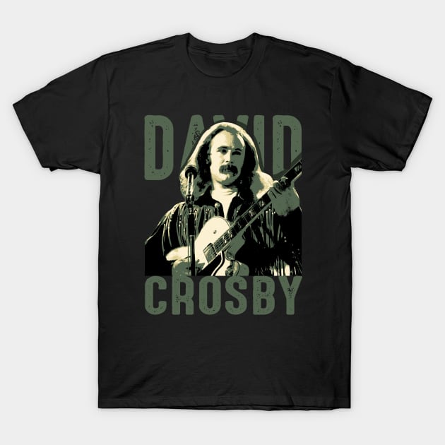 David Crosby T-Shirt by mia_me